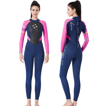 3 mm Neoprén+Shark Skin, neoprénové Oblek Plavky Ženy Kombinézu Obleku Udržať v Teple, Surfovanie, Potápanie Šnorchlovanie Spearfishing Oblek