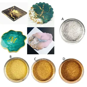 3g Mramoru Kovové Živice Pigment Formy DIY Pearl Powder Epoxidové Živice Farbivo Lesk Živice Farbivo Šperky Robiť