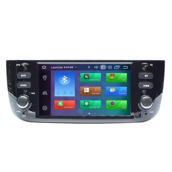 4G 64GB Autoradio 1 Din Android 10 Auto DVD Multimediálny Prehrávač Pre Fiat/Linea/Punto evo 2012-GPS Navigácie Stereo IPS DSP