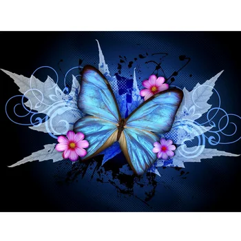 5D DIY Diamond Maľovanie Motýľ Kvety auta Plný Vrták Námestie Kolo Výšivky Mozaikové Umenie Obrázok s Kamienkami Dekor Darček