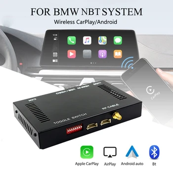 Auto Bezdrôtový Carplay Aktivátor Android Auto Interface Box Na BMW NBT 1234567 Série F10 F20 F30 X1-X6 M2-M6 MINI Z4