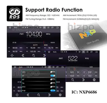 Auto Rádio Multimediálny Prehrávač Videa Pre Ford/Focus/S-Max/Mondeo 9/GalaxyC-Max Navigácia GPS, WIFI, Bluetooth Android 2DIN 2 DIN DVD