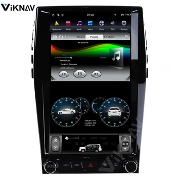 Autorádio pre ford edge-2019 android auto video prehrávače, gps navigácie stereo multimediálny prehrávač vertikálne displej 12.1 palce