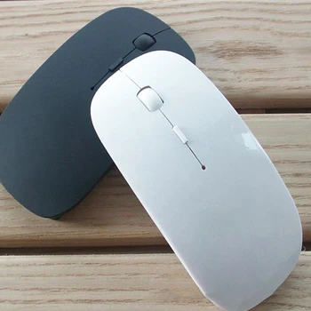 Bezdrôtová Myš 4 Tlačidlá 2000DPI 2.4 G Optická USB Silent Mouse Ergonomické Myši Bezdrôtové pripojenie Pre Notebook PC Počítačová Myš