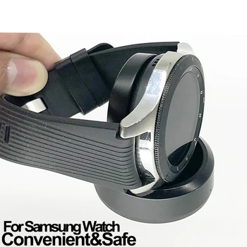Bezdrôtové rýchlo sledovať Nabíjací Dock Základňu pre Samsung Galaxy Sledujte 3 Výstroj Šport S2 S3 Fit E Inteligentné Hodinky Príslušenstvo pre Aktívny 2