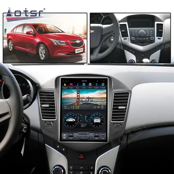Carplay Pre Chevrolet Cruze 2009 2010-2013 Android Rádio Multimediálne Auto Kazetový Rekordér Stereo Prehrávač Tesla GPS Navi Vedúci Jednotky