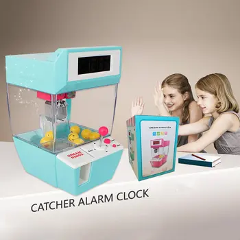 Catcher je budík slot machine hra stroj candy visí bábika pazúr pazúr stroj arcade detí automatické hračky