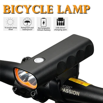Cyklistické Svetlo LED Bike Super Jasný Predné Osvetlenie, Nastavenie Svietidla, 400 Lumen Vedúci Svetlo Pre Cykloturistiku, Baterku, USB Nabíjateľné Svietidlo