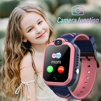 Deti Dotykový Displej Smart Hodinky GPS Vodotesný Ip67 400Mah Batérie 1.44 Palcový Displej Fotoaparátu Take Video Smartwatch Deti