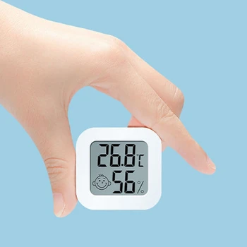 Digitálny Teplomer LCD Displej Vlhkosti Meter Bezdrôtový Smart Teplota Vlhkosť, Senzor