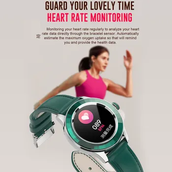 Dámy S09 Smart Hodinky Bluetooth Tepovej Frekvencie Športové Fitness Menštruačného Cyklu Pripomienka Smartwatch Ženy Pre Android A Apple