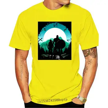 God Of War T Shirt Kratos A Syn T-Shirt Muž Graphic Tee Tričko Úžasné Klasické Bavlnené Krátke Rukáv Plus Veľkosť Tričko