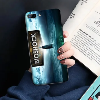 GX37 Bioshock Mäkké Silikónové puzdro pre iPhone 12 Mini 11 Pro XS Max XR X 8 7 6 6 Plus 5 5S SE 2020