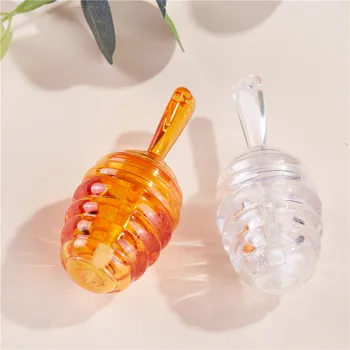 Honey Pot Lesk Na Pery Rúry Zátky Prázdne Crystal Clear Veľkoobchod Väčšinu Lesk Na Pery Dodáva Jedinečný Kontajner Fľaše Naplniteľné