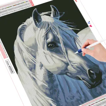 HUACAN 5d Diamond Maľovanie Kôň Domova DIY Diamond Výšivky Cross Stitch Zvierat Mozaikový Obraz Ručne Darček