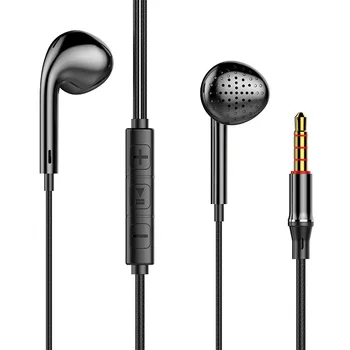 In-Ear Slúchadlá Drôtové Slúchadlá S Mikrofónom 3,5 MM 6D Stereo Headset Herné Slúchadlá Pre Xiao Huawei iphone Music Center