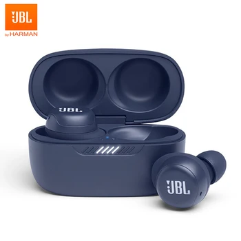 JBL ŽIŤ bez NC TWS Ture Bezdrôtové Slúchadlá Noice Zrušenie Bluetooth 5.1 Športové Slúchadlá Vodotesné Slúchadlá Mikrofón Poplatok Prípade