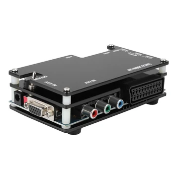 Kompatibilný s HDMI Prevodník Auta Otvoriť Ľahký Hru Hrať Zdroj Scan Converter Prvky pre OSSC PlayStation 2 1 Xbox Sega