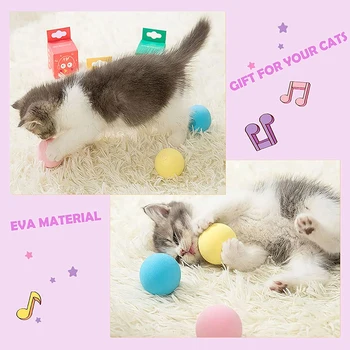 Mačka Loptu Hračky, Interaktívne Catnip Smart Gravitácie Pískacie Znejúce Hračka Pre Mačky, Pet Vŕzgať Produktov Dodávky Mačiatko Kitty