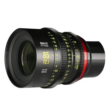 Meike Prime 85mm T2.1 Kino Objektív pre Full Frame Kino Kamerové Systémy