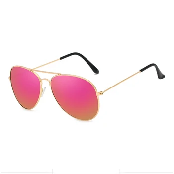 Móda Klasické Vintage Pilot, slnečné Okuliare Pre Ženy, Mužov Dizajn Značky Jazdné Športové Rybárske Kovové Slnečné Okuliare UV400 Zrkadlo Odtiene