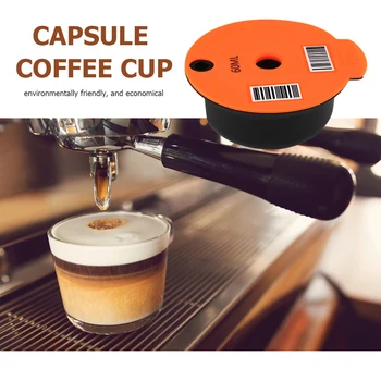 Naplniteľné Kávové Kapsule Kompatibilné S BOSCH Stroj Tassim o Opakovane Káva Pod Crema Maker Eco-Friendly