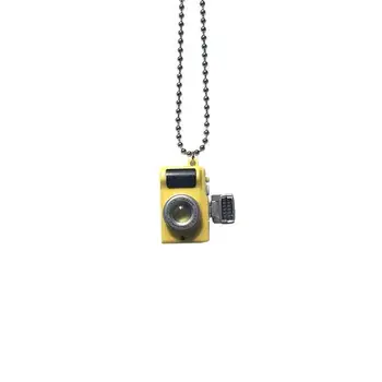 Nové Cool Flash Kamera Prívesok z Nehrdzavejúcej Ocele Náhrdelník, Ročník Dlhým Reťazcom Punk Šperky pre Ženy Muž Priateľstvo Dievča Dary