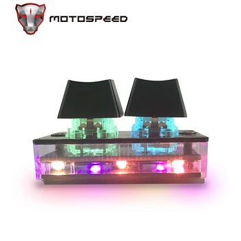 Nové Motospeed K2 badayer racing je pre vás Hot Swap Hry Klávesnice USB Káblové Mechanické Tlačidlá s RGB Podsvietenie Hráč Dizajnér