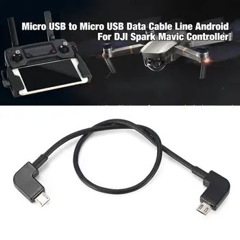 OTG Kábel pre DJI Mavic Mini Pro Air Iskra Mavic 2 Zoom Drone IOS typ-C Micro-USB Adaptér Drôtu Konektor pre Tablet Telefón
