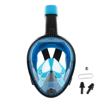 Podmorské Potápanie Anti Fog Plnú Tvár Potápačská Maska na Šnorchlovanie Dýchacie Masky Bezpečné Nepremokavé Plávanie Zariadenia pre Dospelých, Mládež