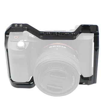 Pre Sony A7C DSLR Fotoaparát Klietky Plošinu Ochranného krytu Prípade Studenej Obuvi 1/4 Arri DIY Rozšírenie Auta Mikrofón Svetlo Vlog Stabilizátor
