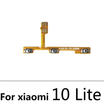 Pre Xiao Mi A2 11 8 9 10 TON Lite Mi 6 8 9 Se 11 Pro Poznámka 10 Poco X3 F1 Power On Off Tlačidlo + Hlasitosť Dole Tlačidlo na Strane Flex Kábel