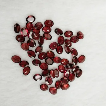 Predaj 6x8mm červenej Farby, Prírodný granát Skvelý Strih Kvapka Tvar Voľné Kameň Syntetický Diamant Pre Šperky JL-14