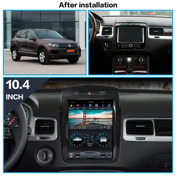 PX6 Pre Volkswagen VW Touareg 2010 - 2017 Android Rádio Multimediálne Auto Kazetový Rekordér Stereo Prehrávač Tesla GPS Navi Vedúci Jednotky