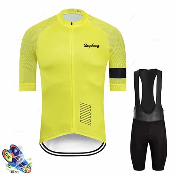 Raphaing Cyklistické Nastaviť Muž, Cyklistika Dres Krátky Rukáv Cyklistické Oblečenie Auta Mtb Bike Nosenie Triatlon Uniforme Maillot Ciclismo
