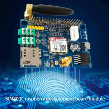 SIM800C Správu Vývoj Doska Modul MIicro SIM Flip Držiteľa Karty SMA A Ipxmini Rozhranie Message Board