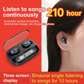 Slúchadlo Bluetooth Športové Slúchadlá Slúchadlá TWS Bluetooth Slúchadlá In-Ear Bezdrôtové Stereo Slúchadlá s Mikrofónom