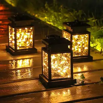 Solárne LED Vonkajšie ligotať Sviečka Vonkajšie Svietidlo na Čítanie Doma Záhradné Dekorácie Svetla Teplá Plameň Blikajúce Svetlo Čaj