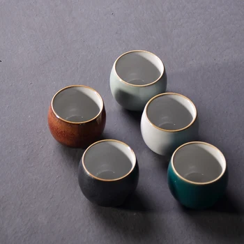 TANGPIN keramické teacups sada 4 poháre čínskej kung-fu pohár drinkware 50ml