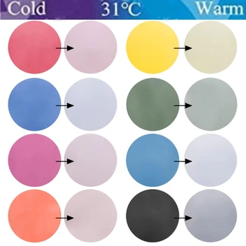 Thermochromic Pigment Teplo Citlivé Zmena Farby Prášok Epoxidové Živice Umelecké Remeslá 203C