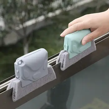 Window Cleaning Tool Okno Slot Kefy Dvere Drážky Crack Malé Domáce Dodávky Čistenie Je Čistenie Rohu Kefa