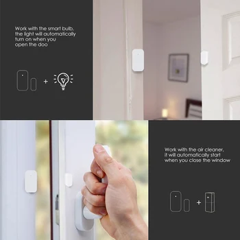 Xiao Mijia Aqara Dvere, Okno, Senzor Zigbee Bezdrôtové Pripojenie Mini Smart senzor dverí Pracovať S Mi Domov APLIKÁCIE Pre Android IOS