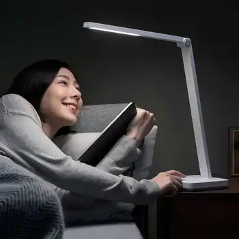Xiao Mijia Lite Stolná Lampa Smart Mi LED Stolná Lampa Ochrana Očí 4000 K 500 Lúmenov Stmievateľné Tabuľka Svetlo Štúdia Nočné Svetlo
