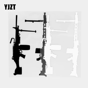 YJZT 9.4×15.9 CM Zbraň Auto Nálepky v Pohode Oslniť Sniper Zbraň Vinyl Odtlačkový Auto, Vonkajšie Okenné Sklo Dekoratívne 20 C-0293